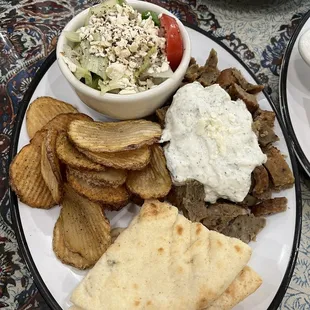 Lamb Gyro Platter