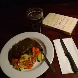 Red Ale with my Meat loaf n Mash, for a Betain Blessing.