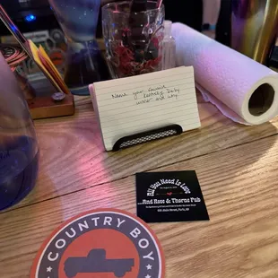 Fun decor inside and attention to detail.