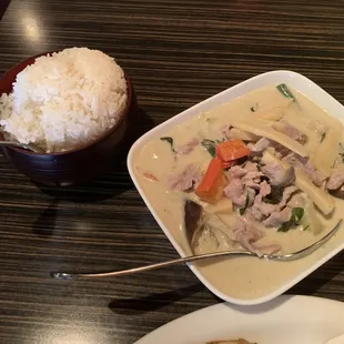 Green Curry pork