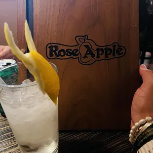 They made us these cute lemon bunnies to go with our beverage! We loooved it!