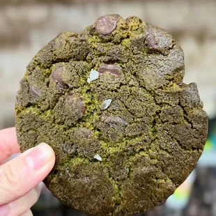 Matcha Chocolate Chunk Cake