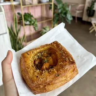 Thai Curry Butternut Squash Tart