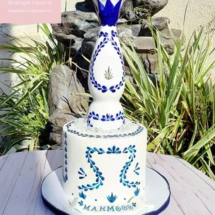 Tequila cake  Clase azul