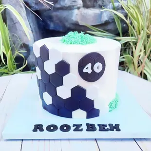 Soccer cake