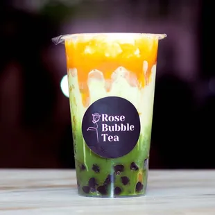 Rose Bubble Tea