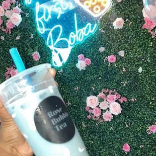 Cloud lavender boba.. I think