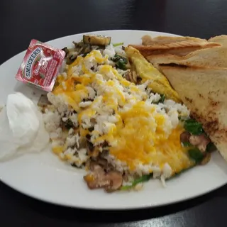 #6. Crab Breakfast (omelet)