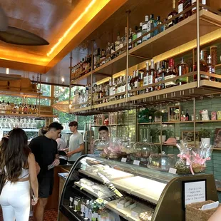 interior, sushi and sashimi