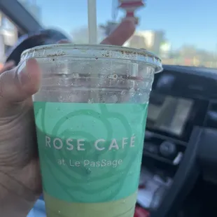 Iced Matcha Latte