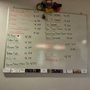 Menu #3