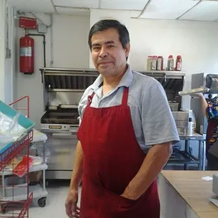the lovely owner of this wonderful cafe!!