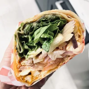 Grilled Chicken Wrap.
