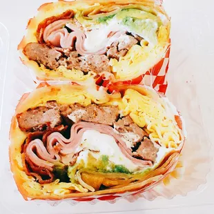 California Breakfast Burrito....very yummy!