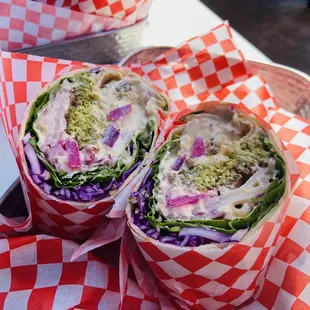 Falafel wrap