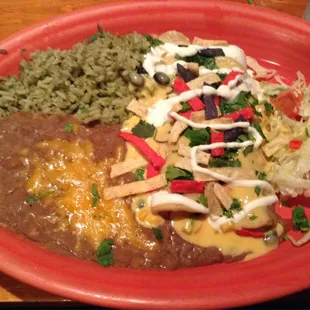 Monterey Chicken Enchiladas