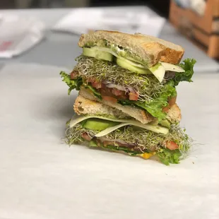 Vegetarian sandwich