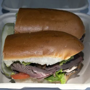 Roast beef sandwich