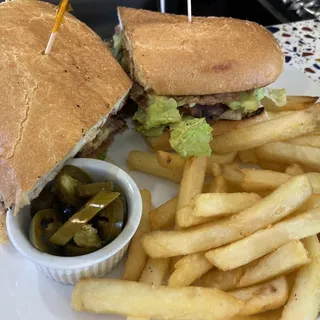 Carne Asada Torta Lunch