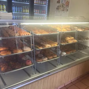 A full display case.