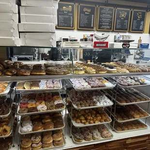 a variety of doughnuts