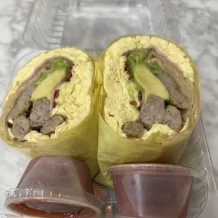 sandwiches, food