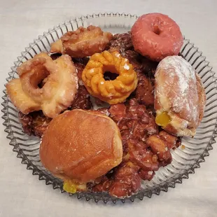 The blueberry fritter is def not good
