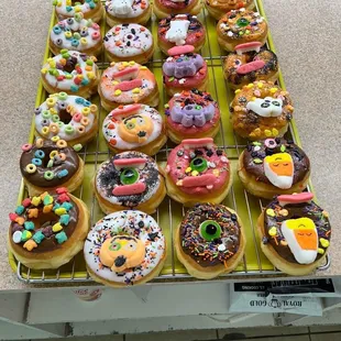 Rose Donuts have fancy designs for halloween costumes..please come and ask more details..place an orders or create your own custom..