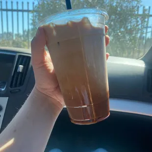 We love their iced coffee's