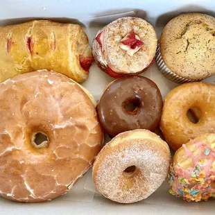 Assorted donuts @foodforfoodbabies