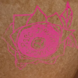 Cute logo on the packaging.