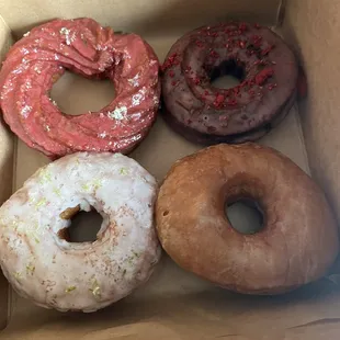 Donut selection. I guess it rotates or changes weekly.