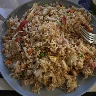 Wow!! Excellent! Pork fried rice
