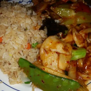 Garlic Chicken.. Was a bit like mush to me