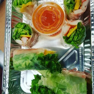 Thai Summer Roll. Ready to go.