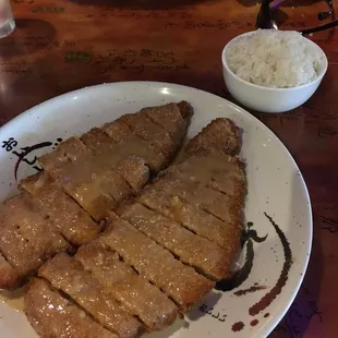 Peanut butter chicken