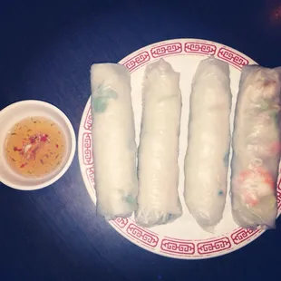 Vietnamese spring rolls