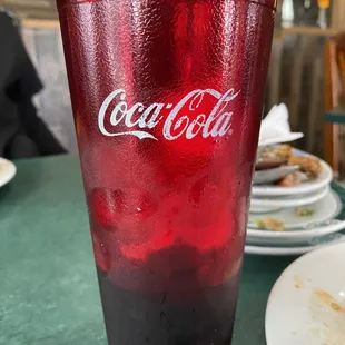 Fountain Coke $3.99 free refills