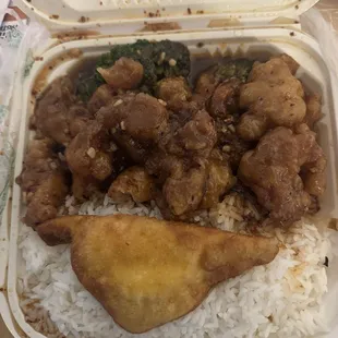 General Chicken Lunch Special