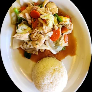 Mixed veggies with Chicken