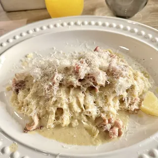 Homemade Pasta Carbonara