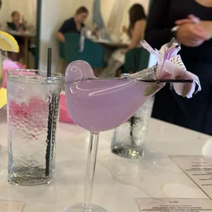 Lavender lemonade