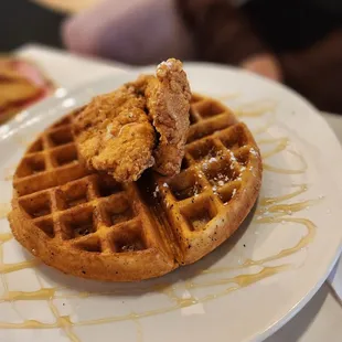 Chicken waffle