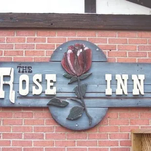 the sign on the outside of the building