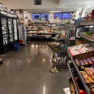 a view of a grocery store