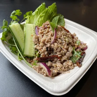 Ground Pork Larb