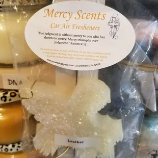 Candles and freshners