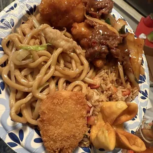 My little combo plate