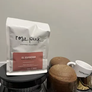 El espresso coffee beans