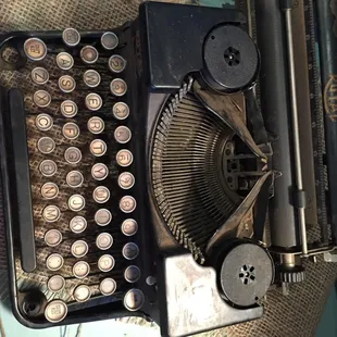 Old school typewriter